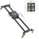 Neewer 80cm Carbon Fiber Camera Track Slider Video Stabilizer Rail for DSLRs and Camcorders