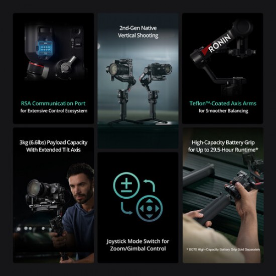 DJI RS 4 Gimbal Stabilizer DJI RS 4 Gimbal Stabilizer