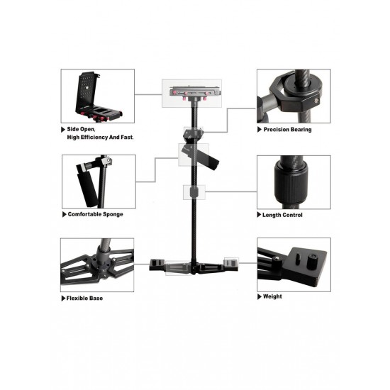 YELANGU S700 Handheld Stabilizer Steadicam for DSLRs