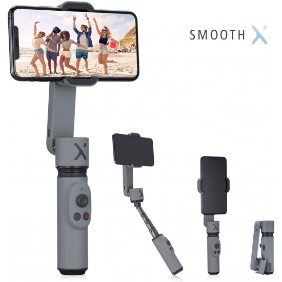 Zhiyun-Tech SMOOTH-X 2-Axis Smartphone Gimbal Stabilizer Combo Kit (Gray) Zhiyun-Tech SMOOTH-X 2-Axis Smartphone Gimbal Stabilizer Combo Kit (Gray)