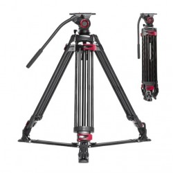 FVT-901G 79 Inch Heavy Duty Professional Camera Tripod with 360 Degree Fluid Head FVT-901G 79 Inch Heavy Duty Professional Camera Tripod with 360 Degree Fluid Head