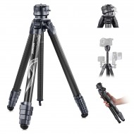 Neewer LT32 62" Carbon Fiber Travel Tripod Neewer LT32 62" Carbon Fiber Travel Tripod