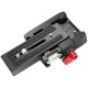 Neewer P200 Aluminium Alloy Quick Release Plate Adapter compatible with Manfrotto 701HDV, 501HDV, 503HDV, 577/519/561/Q5