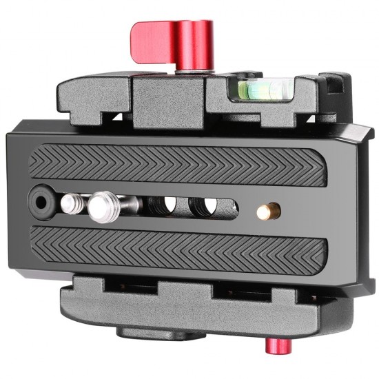 Neewer P200 Aluminium Alloy Quick Release Plate Adapter compatible with Manfrotto 701HDV, 501HDV, 503HDV, 577/519/561/Q5