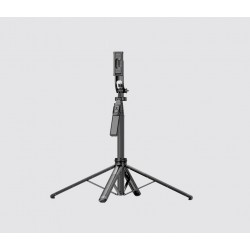 C17 AI Face Tracking Selfie stick with 2pc LED Lights