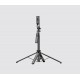 C17 AI Face Tracking Selfie stick with 2pc LED Lights