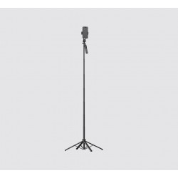 C17 AI Face Tracking Selfie stick with 2pc LED Lights