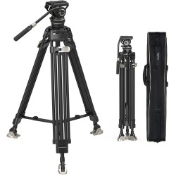 SmallRig AD-100 FreeBlazer Heavy-Duty Carbon Fiber Tripod