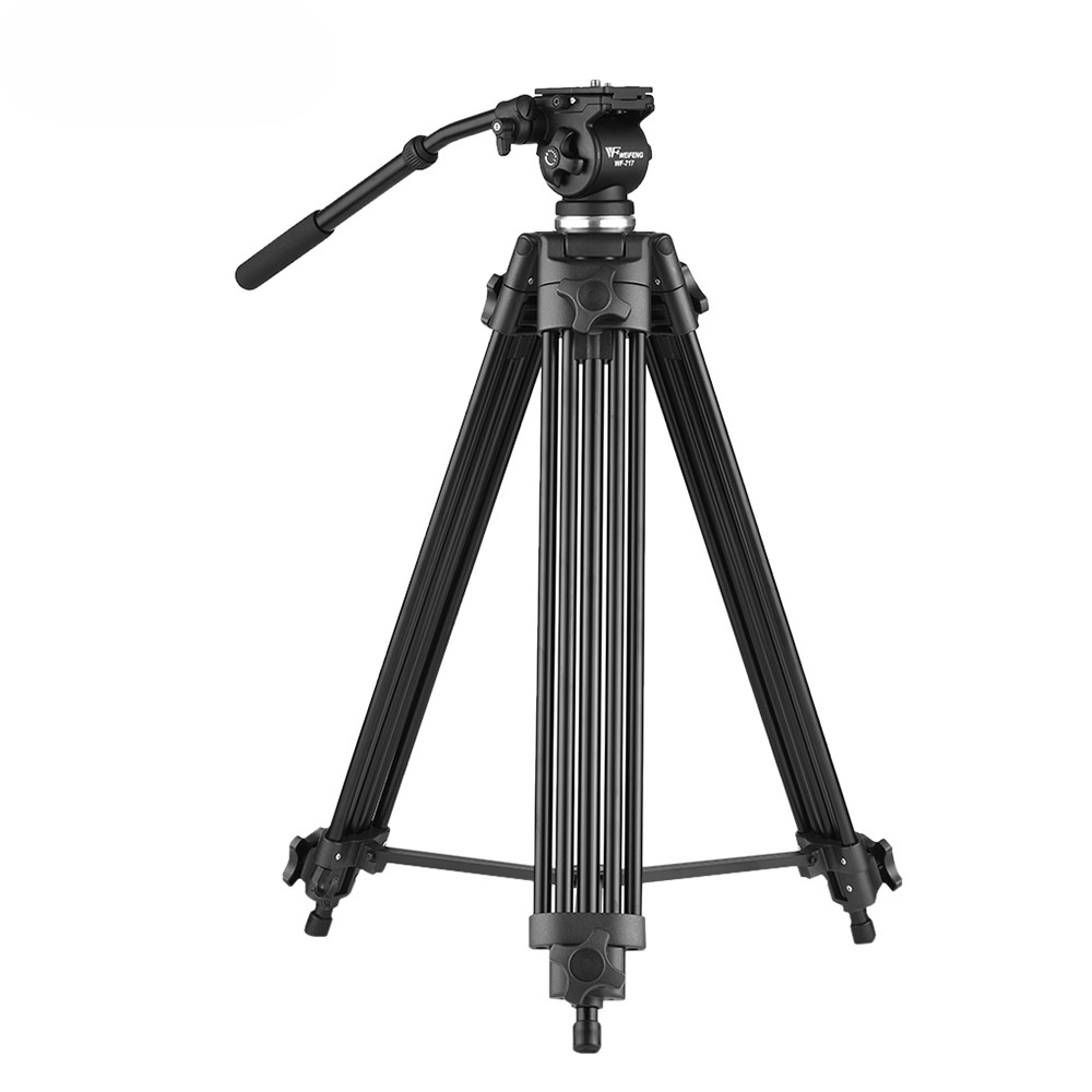 Weifeng WF-717 Heavy Duty Video Tripod with Fluid Hydraulic