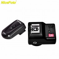 NiceFoto PT-04GY Wireless Flash Trigger for Nikon/Canon/Sony  NiceFoto PT-04GY Wireless Flash Trigger for Nikon/Canon/Sony