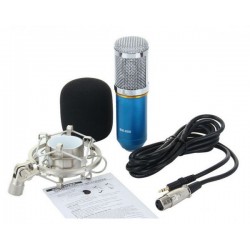 BM-800 Condenser Recording Microphone with Shock Mount - Blue BM-800 Condenser Recording Microphone with Shock Mount - Blue