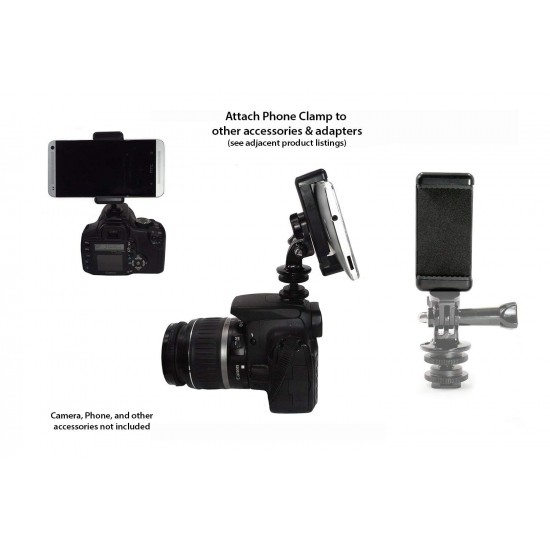 Universal Cell Phone Clip Holder Mount Bracket Adapter