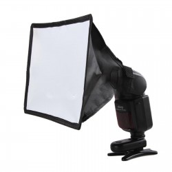 17x15cm/7"x 6" Portable Rectangular Mini-Soft Box for speedlites