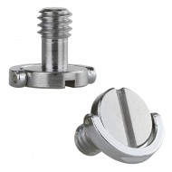 Stainless Steel 1/4" D-Ring Mounting Screw for Camera, Tripod and Monopod Quick Release Plate Stainless Steel 1/4" D-Ring Mounting Screw for Camera, Tripod and Monopod Quick Release Plate