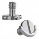 Stainless Steel 1/4" D-Ring Mounting Screw for Camera, Tripod and Monopod Quick Release Plate