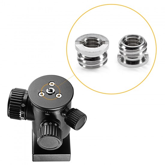 Standard 1/4" Female to 3/8" Male Screw Adapter