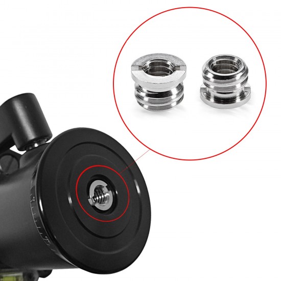 Standard 1/4" Female to 3/8" Male Screw Adapter