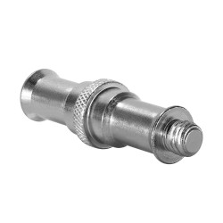 1/4" male to 3/8" male Light Stand Spigot Adapter 1/4" male to 3/8" male Light Stand Spigot Adapter
