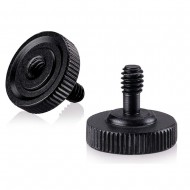 Quick Release Thumb Screw with 1/4" Female Socket and 1/4" Male Thread  Quick Release Thumb Screw with 1/4" Female Socket and 1/4" Male Thread