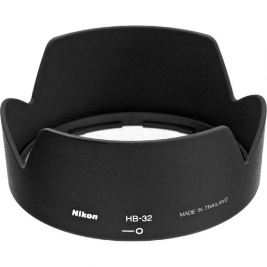 Nikon HB-32 Lens Hood for Nikon AF-S DX 18-105mm f/3.5-5.6 ED, 18-140mm f/3.5-5.6 ED Lenses Nikon HB-32 Lens Hood for Nikon AF-S DX 18-105mm f/3.5-5.6 ED, 18-140mm f/3.5-5.6 ED Lenses