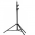 2.6M Spring-cushioned aluminium alloy studio light stand