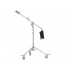 Jinbei M6 2-in-1 Steel Boom Stand with Junior receiver and roller wheels