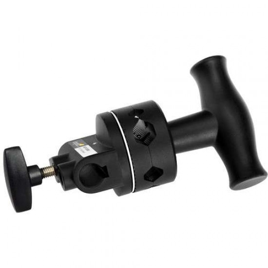 Kupo 40" Master Century Riser C-Stand Turtle Base Kit with Grip Arm - Black