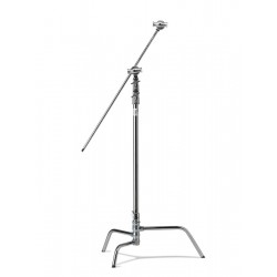 Kupo 40" Master Turtle Base C-Stand Kit (Stand, 2.5" Grip Head & 40" Grip Arm with Hex Stud) - Silver