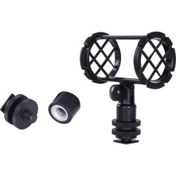 BOYA BY-C04 Universal Microphone Shockmount with Hot Shoe BOYA BY-C04 Universal Microphone Shockmount with Hot Shoe