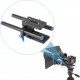 Neewer Universal Aluminum 15mm Rail Rod Support System High Riser DSLR Camera Mount 