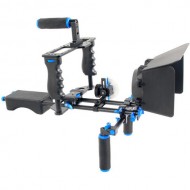 YELANGU D221 Shoulder Rig with Camera Cage and Follow Focus YELANGU D221 Shoulder Rig with Camera Cage and Follow Focus