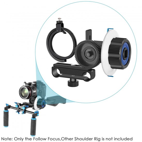 Neewer Follow Focus with Gear Ring Belt