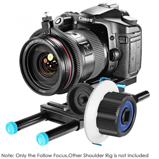Neewer Follow Focus with Gear Ring Belt