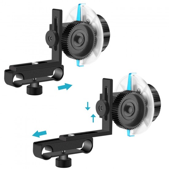 Neewer Follow Focus with Gear Ring Belt