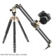 Neewer 120cm Carbon Fiber Camera Track Slider Video Stabilizer for DSLRs and Camcorders