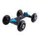 NEEWER Tabletop Mobile Slider Dolly Car Video Track Rail
