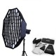Godox 140cm Bowens mount Grid softbox for Strobes