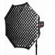 Godox 140cm Bowens mount Grid softbox for Strobes