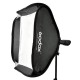 Godox 60x60 Foldable Universal Softbox with S Style Speedlite Bracket Godox 60x60 Foldable Universal Softbox with S Style Speedlite Bracket