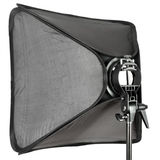 Godox 60x60 Foldable Universal Softbox with S Style Speedlite Bracket Godox 60x60 Foldable Universal Softbox with S Style Speedlite Bracket