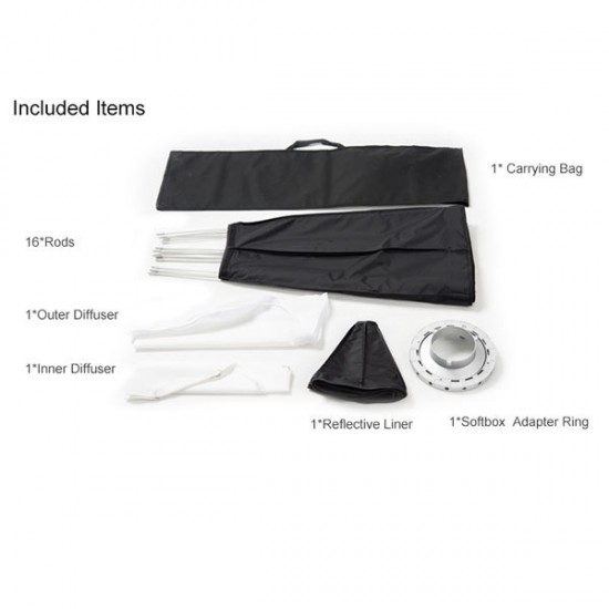 Godox P120H Parabolic Softbox for Bowens Mount Godox P120H Parabolic Softbox for Bowens Mount