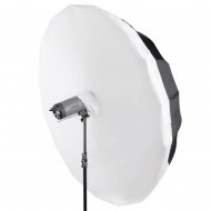 Godox 190cm/75" Black/Silver Deep Parabolic Umbrella + Diffuser Godox 190cm/75" Black/Silver Deep Parabolic Umbrella + Diffuser