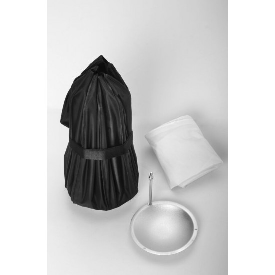 Jinbei BD-60 Foldable Silver Beauty Dish (Umbrella, Bowens Mount) Jinbei BD-60 Foldable Silver Beauty Dish (Umbrella, Bowens Mount)