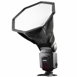 18cm Octagon mini softbox for speedlites