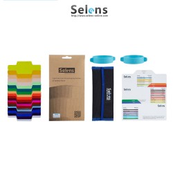 Selens 20 Flash Gels Lighting Filters with Band Grip