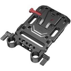 SmallRig V-Lock Battery Plate with 15mm LWS Rod Clamp (#3016)