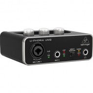Behringer U-PHORIA UM2 2x2 USB Audio Interface Behringer U-PHORIA UM2 2x2 USB Audio Interface