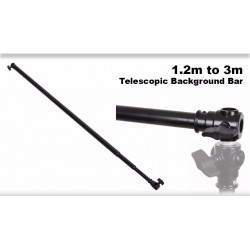 3m Aluminium Alloy Telescopic Crossbar with bold adapter for background support stands 3m Aluminium Alloy Telescopic Crossbar with bold adapter for background support stands