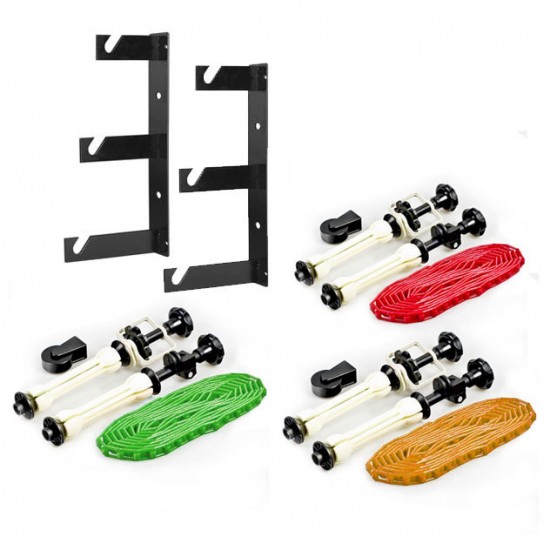 thumbnail image 2 of NEEWER Manual Background Support System - Wall/Ceiling Mount Roller For Photography Backdrops, 22 Lb Capacity 2 of 13