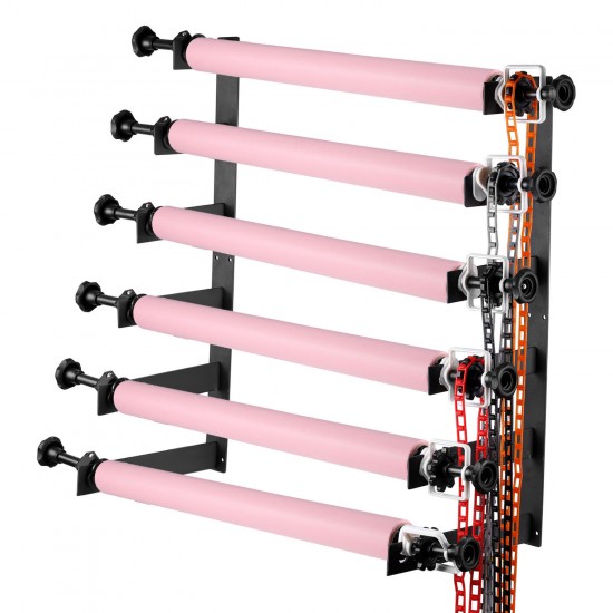 Neewer Photography 6 Roller Wall Mounting Manual Background Support